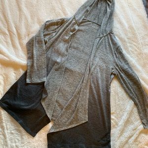 Gray Ombré Cardigan